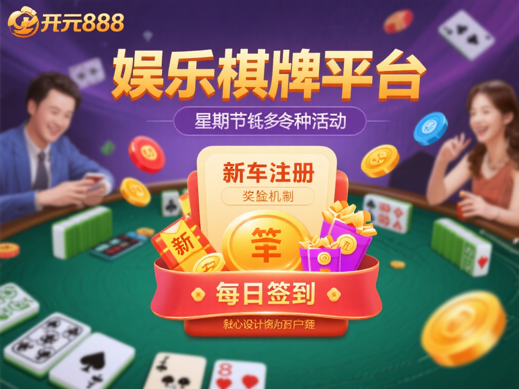 开元888娱乐棋牌平台:畅享顶级游戏体验 (开元888娱乐棋牌平台:畅享顶级游戏体验,尽在指尖!) 此外,开元888娱乐棋牌平台还定期推出各种活动和奖