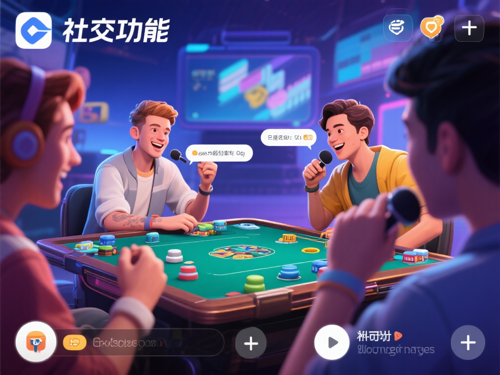 此外，平台的社交功能也是一大亮点。玩家不仅可以与好