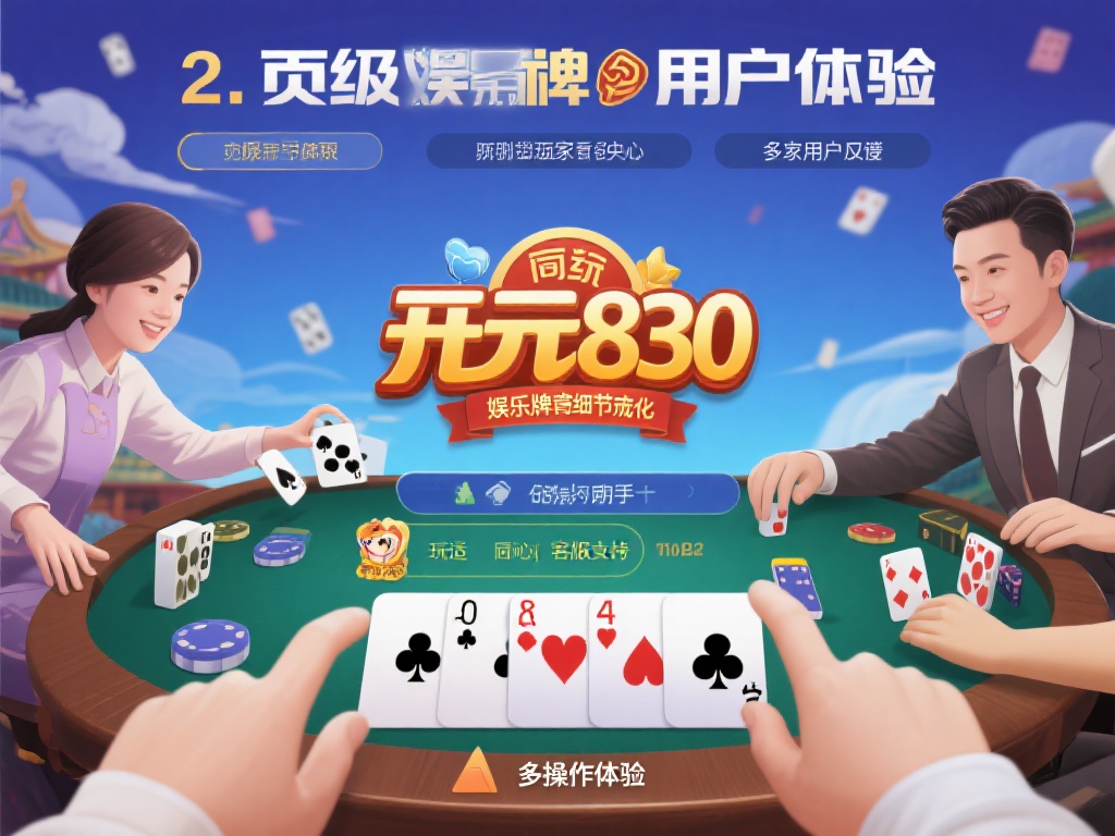 开元83088娱乐棋牌:畅享顶级线上竞技乐趣 (开元83088娱乐棋牌:畅享顶级线上竞技乐趣,尽在指尖!) 2. 顶级的用户体验
平台的界面设计简洁直观,即